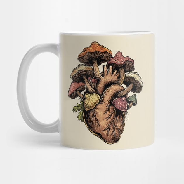 Mushroom Heart by GoshWow®